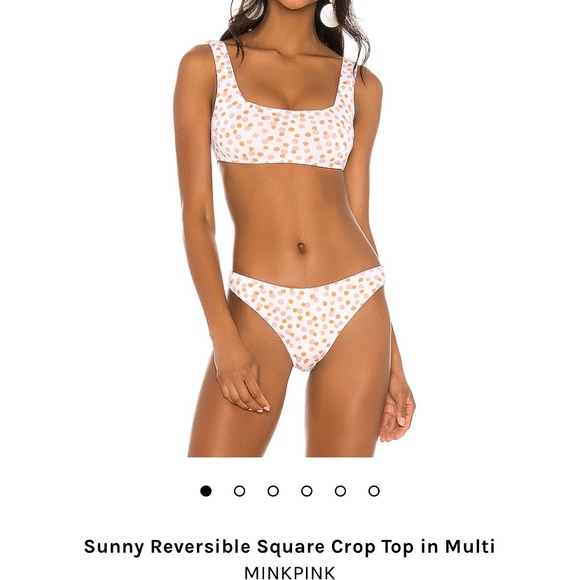 MINKPINK Other - NWT REVERSIBLE MINKPINK BIKINI!! NEVER WORN